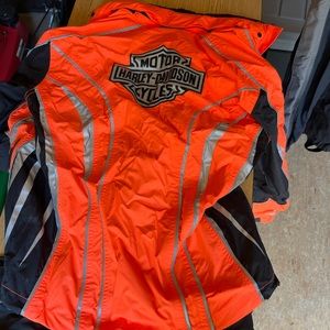 Reflective Harley Davidson waterproof riding gear